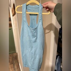 Lululemon Light Blue Women's Tank Top